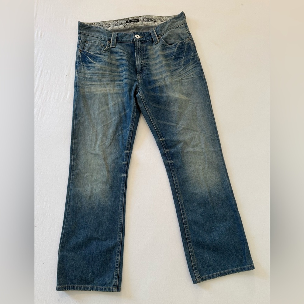 INC Amsterdam Regular Fit Men’s Jeans Light Blue Size W34 L30